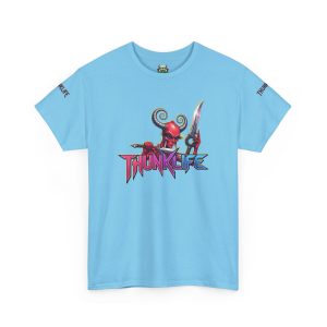 TWINBLADE DEVIL - THUNKLIFE - Many Colors! Super Comfy Unisex Heavy Cotton Tee - Super Cool!