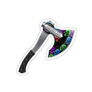 AXEQUISITE - THUNKLIFE - Die-Cut Indoor/Outdoor Vinyl Sticker