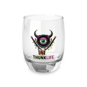 KNIFE & NEAT - THUNKLIFE - Premium 6oz Whiskey Glass ~ Limited Edition
