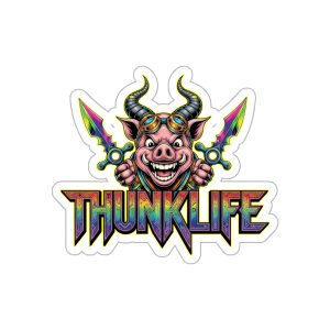 Pork Chop - THUNKLIFE - Die-Cut Indoor/Outdoor Vinyl Sticker