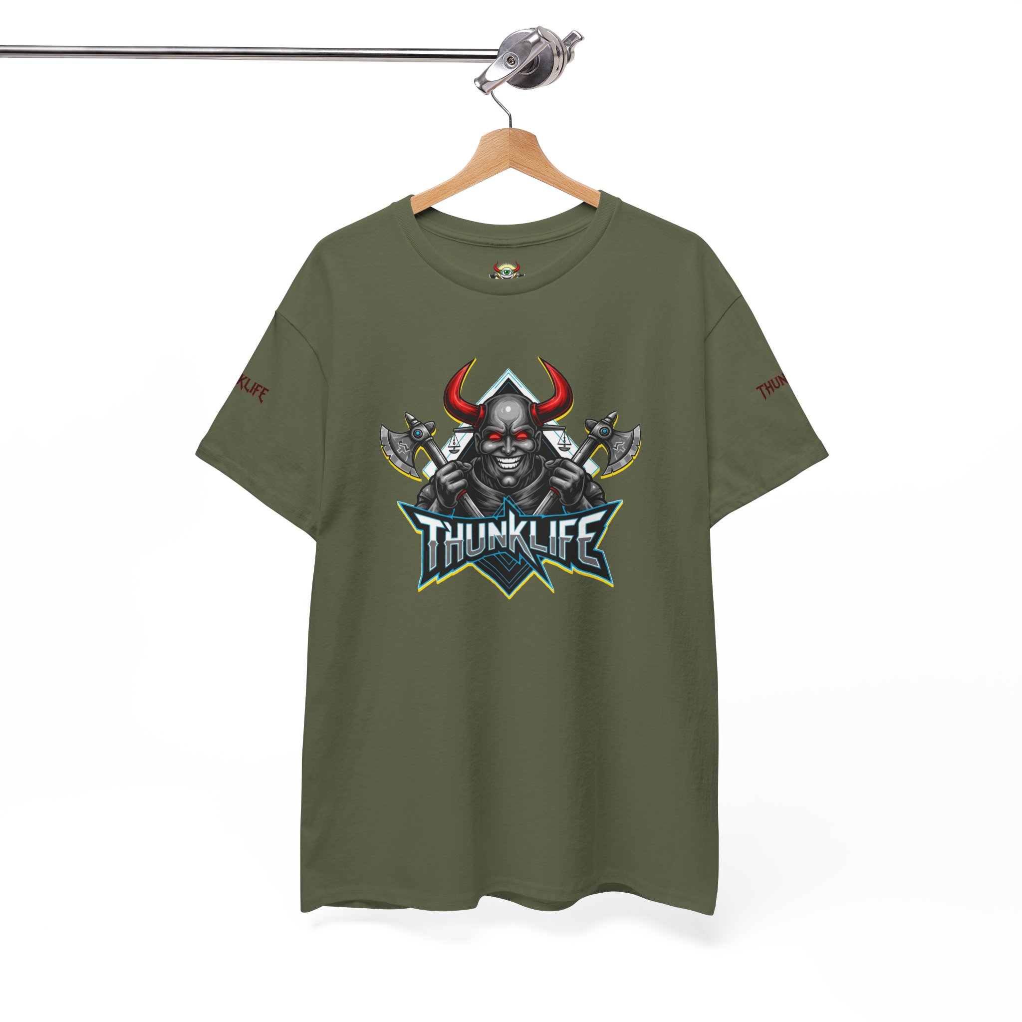 STEEL DEVIL - THUNKLIFE - Many Colors! Super Comfy Unisex Heavy Cotton Tee - Super Cool! - Image 82