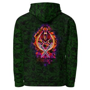 Thunk Life / Bullseye Bones – Unisex Hoodie – Green