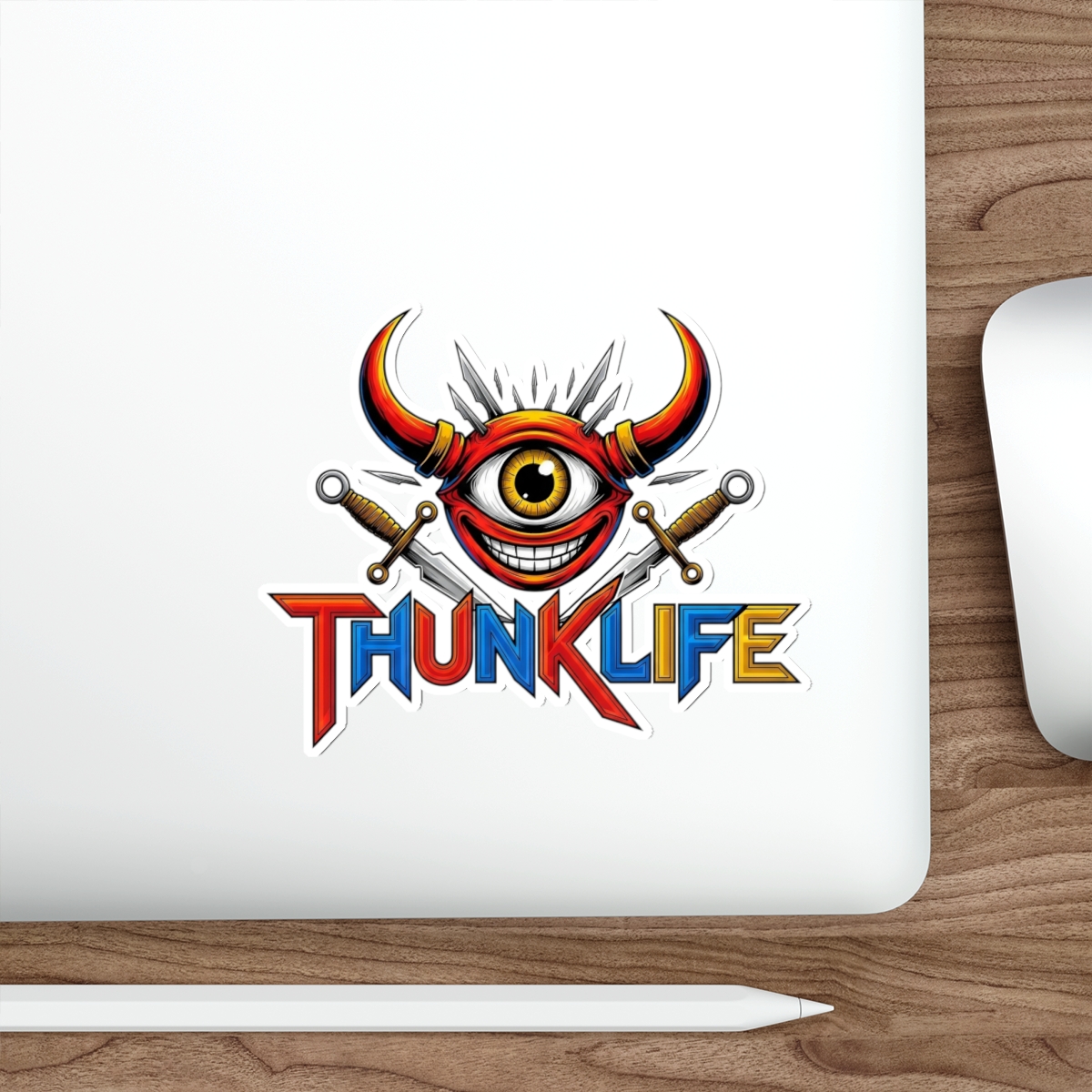 OL' YELLER BULLSEYE - THUNKLIFE - Die-Cut Indoor/Outdoor Vinyl Sticker - Image 6