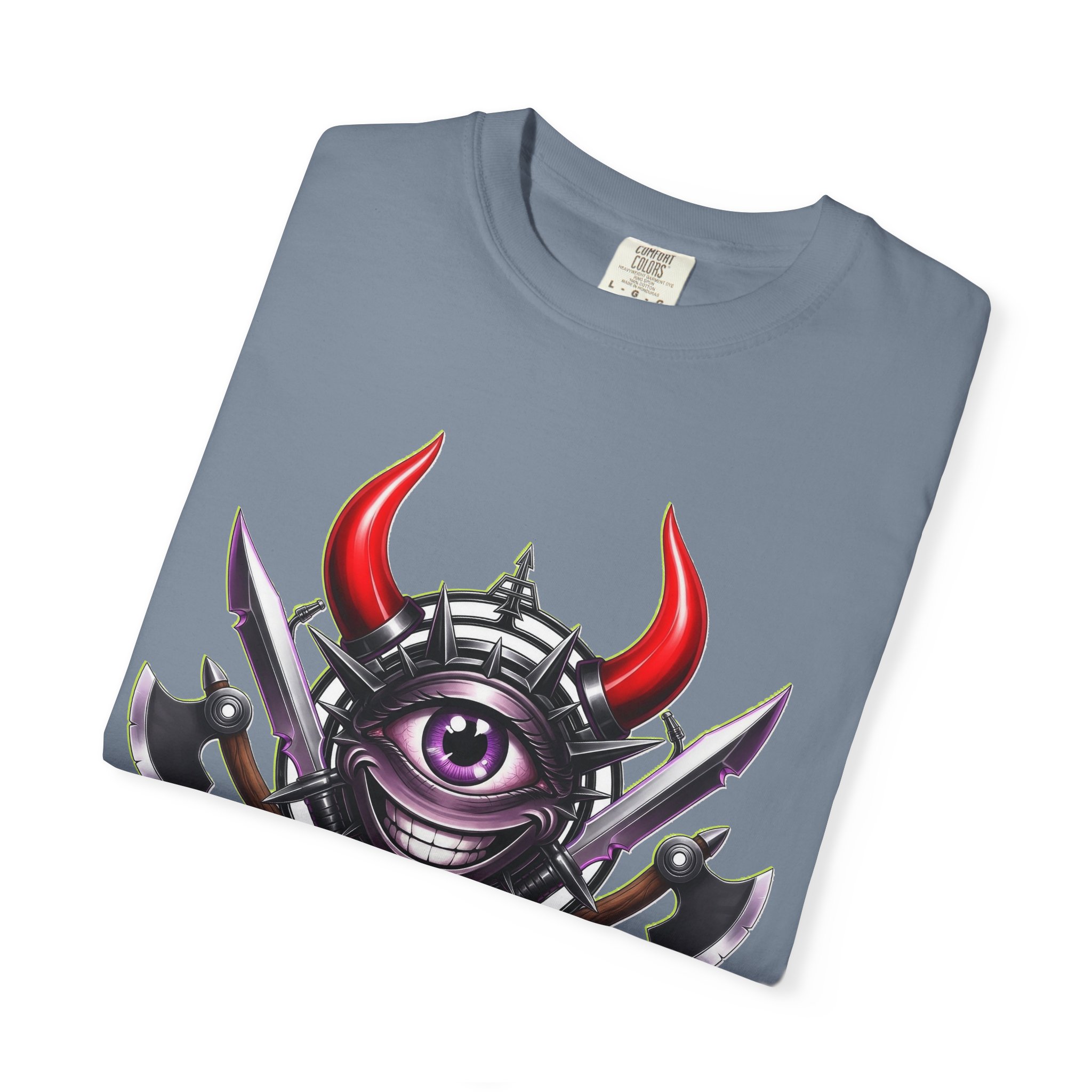 Bladion Bulls Eye ThunkLife Graphic Unisex T-Shirt — Gothic Viking Axe Streetwear - Image 10