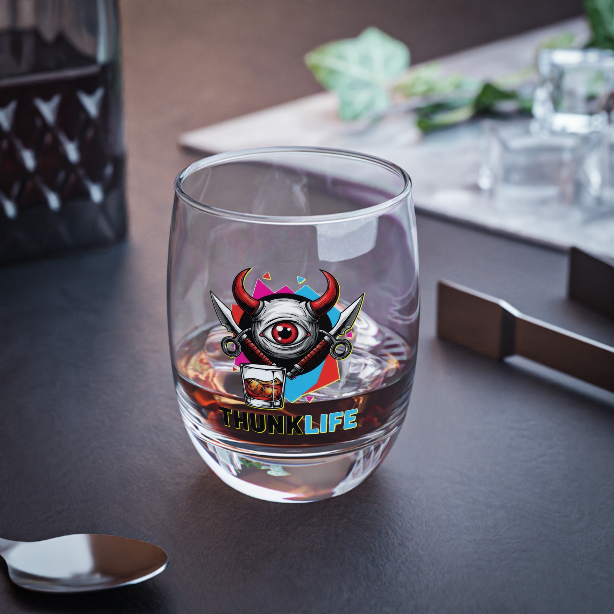 WHISKEY FANG – THUNKLIFE – Premium 6oz Whiskey Glass ~ Limited Edition - Image 3