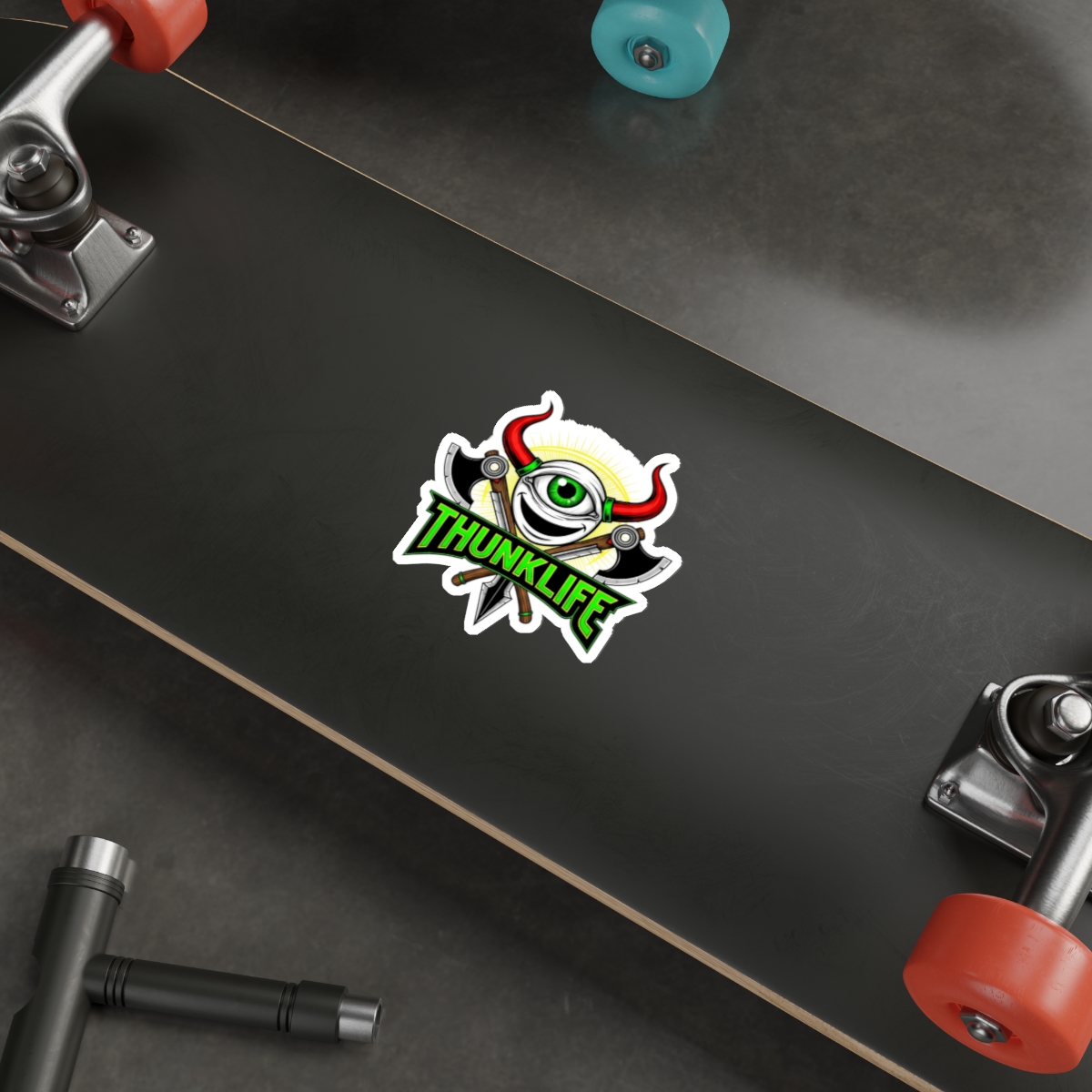 SLICION – THUNKLIFE – Die-Cut Indoor/Outdoor Vinyl Sticker - Image 3