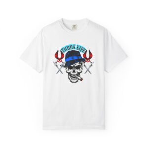 Fedora Skull ThunkLife  Graphic Unisex T-Shirt — Bladed Back Streetwear