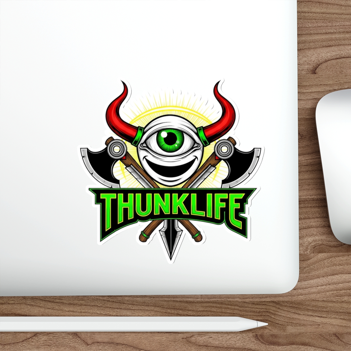 SLICION – THUNKLIFE – Die-Cut Indoor/Outdoor Vinyl Sticker - Image 6