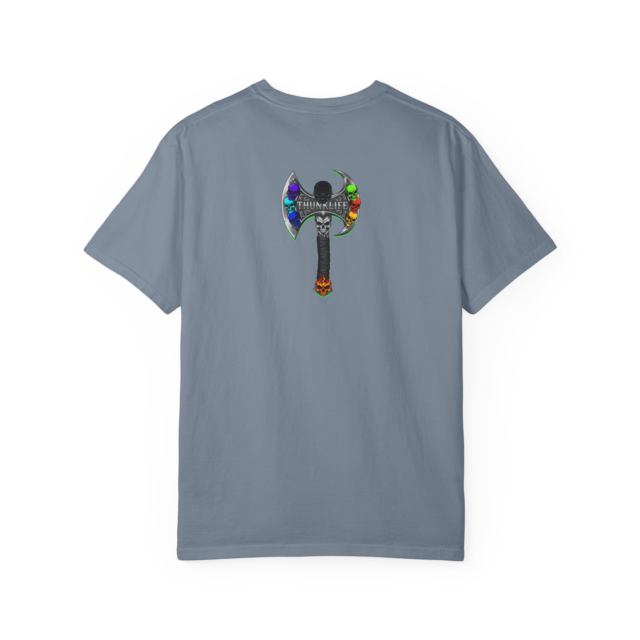 Bladion Bulls Eye ThunkLife Graphic Unisex T-Shirt — Gothic Viking Axe Streetwear - Image 9