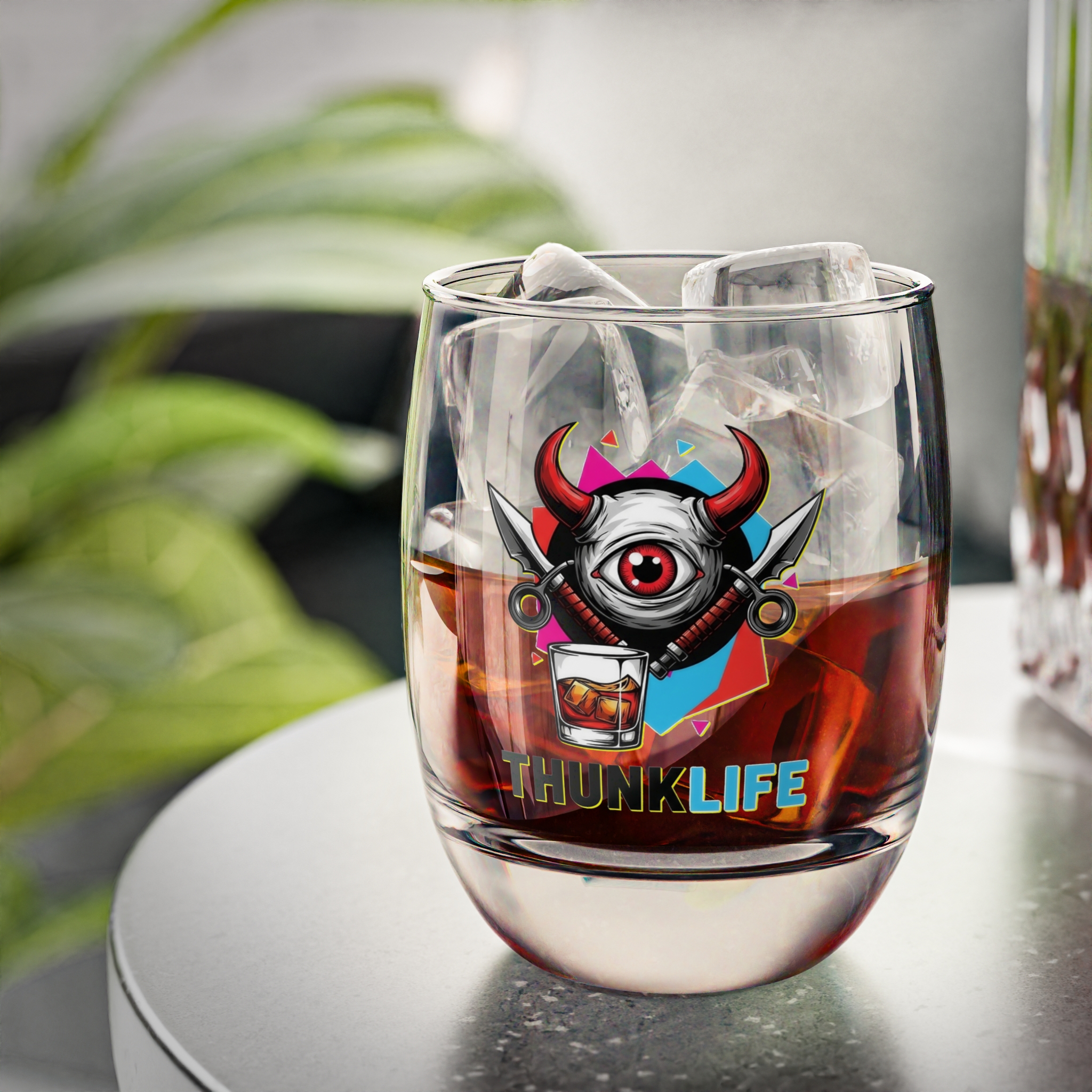 WHISKEY FANG – THUNKLIFE – Premium 6oz Whiskey Glass ~ Limited Edition - Image 2