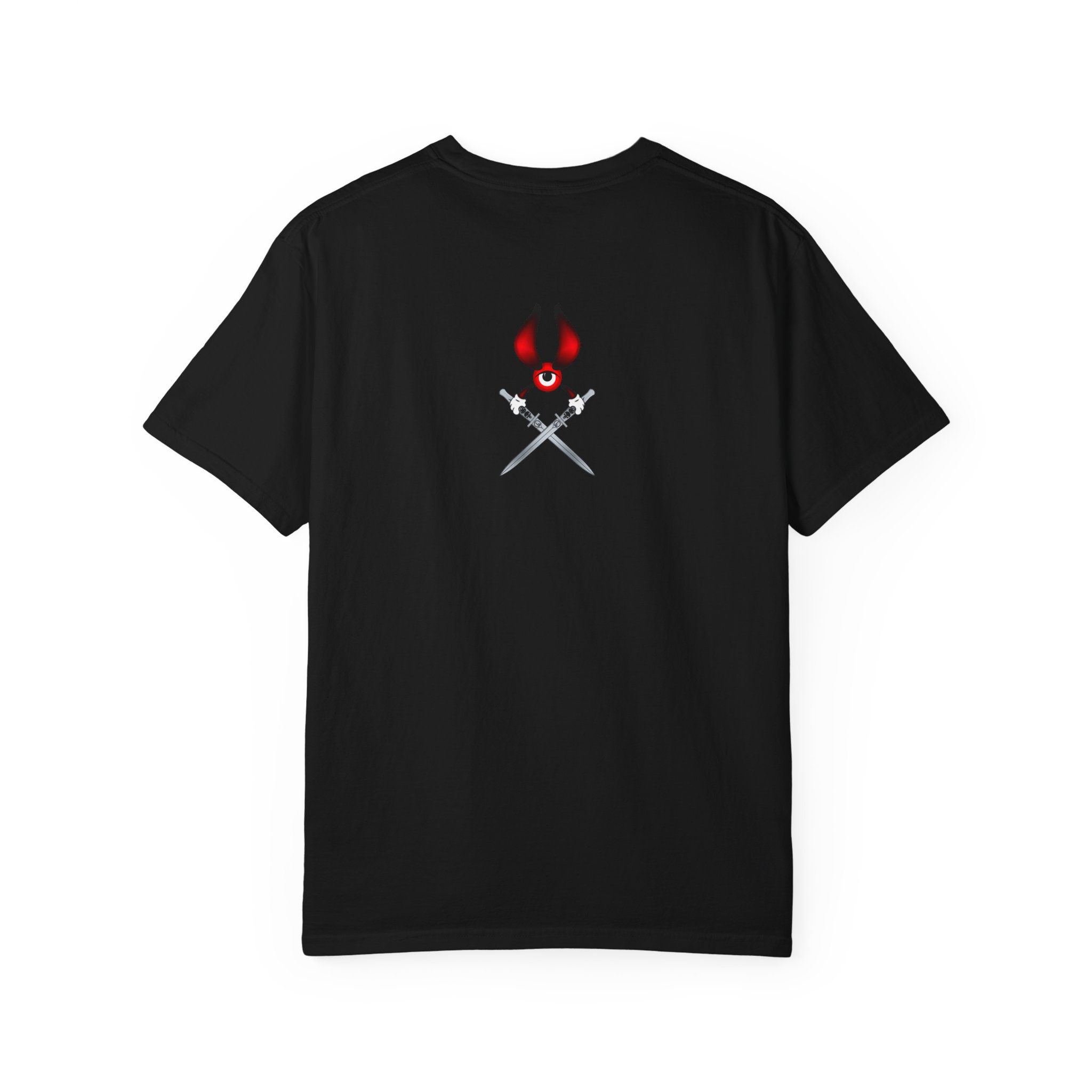 Double Devil Bulls Eye ThunkLife Graphic Unisex T-Shirt — Gothic Viking Axe Streetwear - Image 16