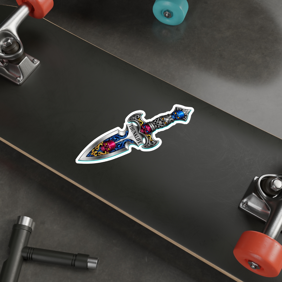 TARGETRIX – THUNKLIFE – Die-Cut Indoor/Outdoor Vinyl Sticker - Image 7