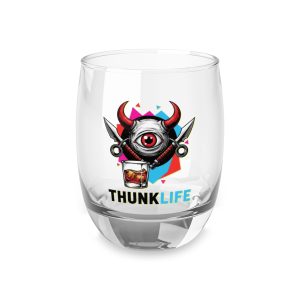 WHISKEY FANG – THUNKLIFE – Premium 6oz Whiskey Glass ~ Limited Edition