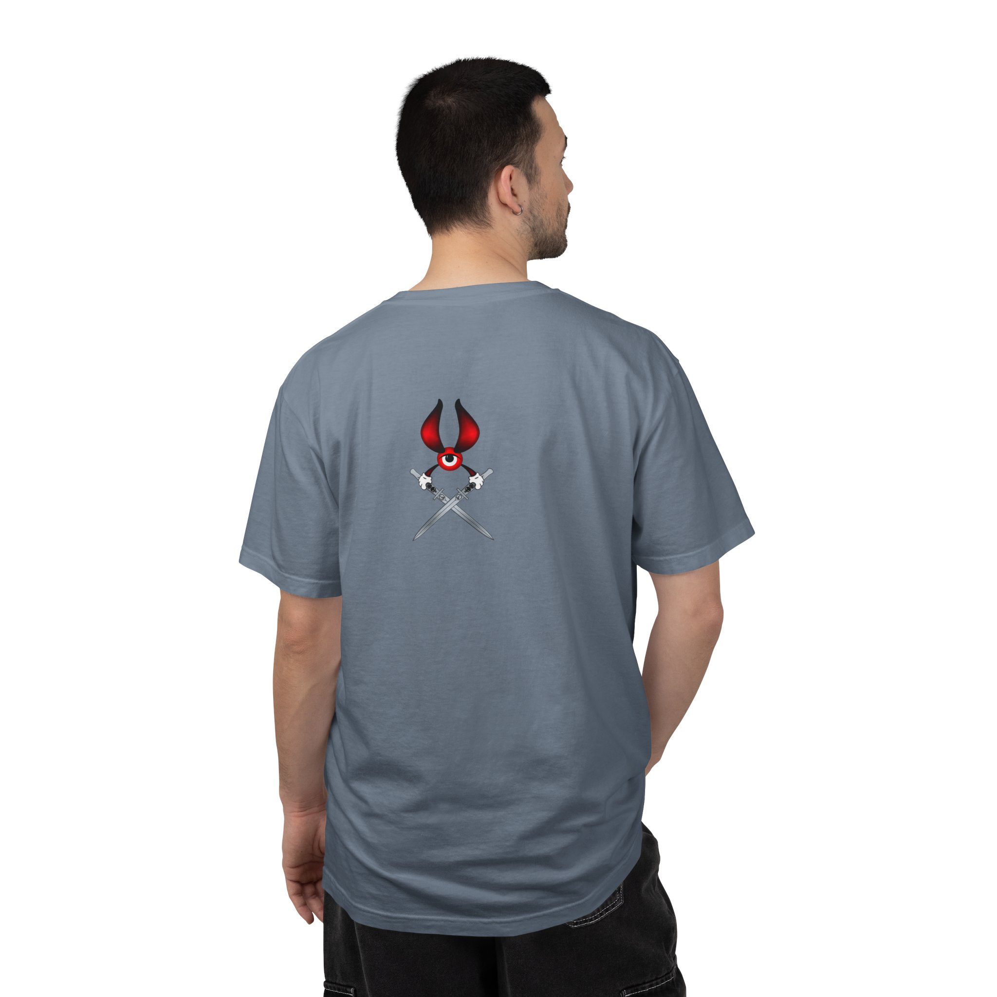 Double Devil Bulls Eye ThunkLife Graphic Unisex T-Shirt — Gothic Viking Axe Streetwear - Image 13
