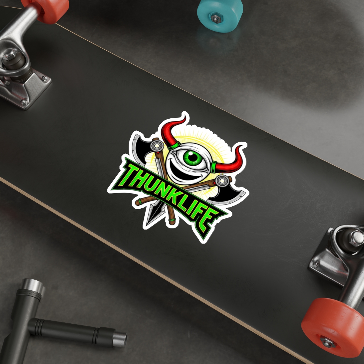 SLICION – THUNKLIFE – Die-Cut Indoor/Outdoor Vinyl Sticker - Image 7