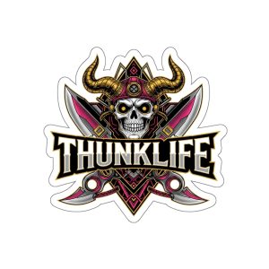 GOLDEN EYES – THUNKLIFE – Die-Cut Indoor/Outdoor Vinyl Sticker