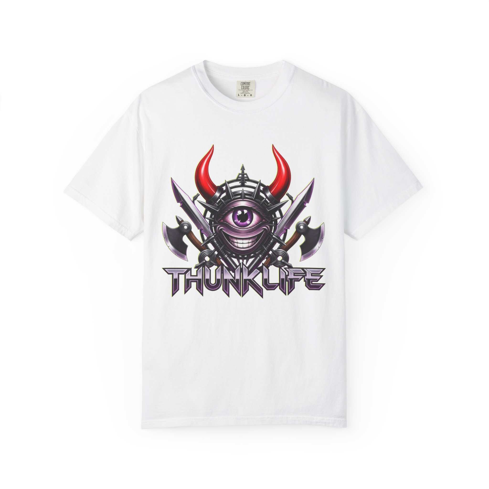 Bladion Bulls Eye ThunkLife Graphic Unisex T-Shirt — Gothic Viking Axe Streetwear